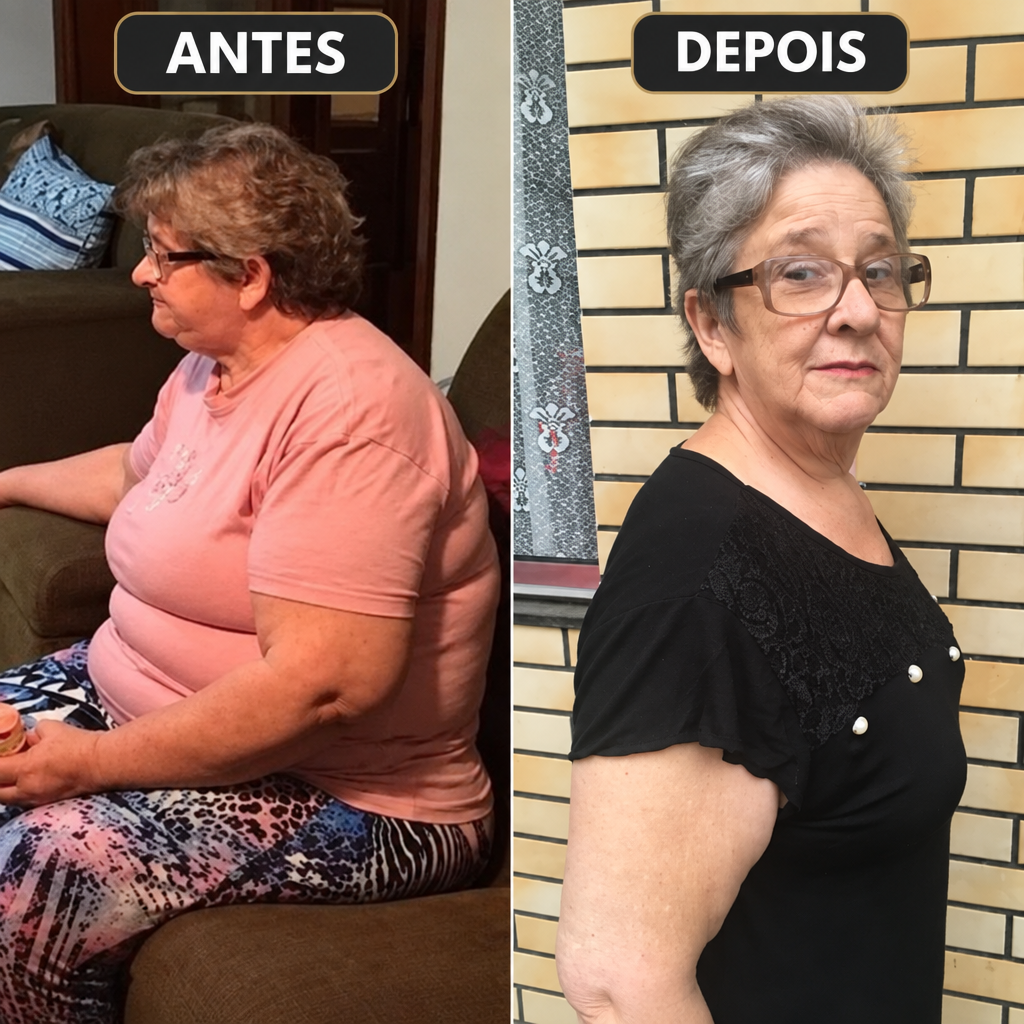 Antes e depois de cliente 5